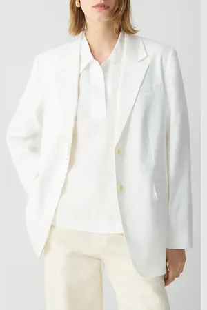 THEORY Linen Blend Blazer in at Nordstrom, Size 6