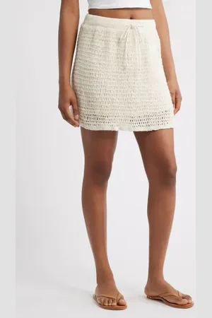 Rip Curl Neon Isles Crochet Skirt in at Nordstrom, Size X-Small