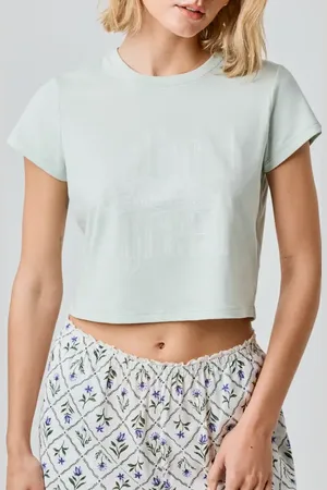 Florence By Mills Bethnal Green Crop Graphic T-Shirt in at Nordstrom, Size Large