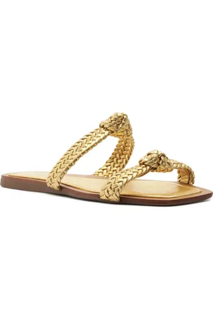 Arezzo Remy Flat Sandal in at Nordstrom, Size 8.5