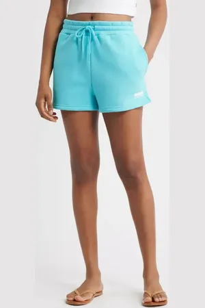 Rip Curl Surf Puff Cotton Blend Fleece Drawstring Shorts in at Nordstrom, Size Small