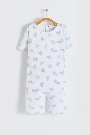 Babycottons LISA Short tee & Pants PJ set in at Nordstrom, Size 10