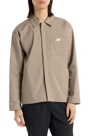 New Balance Water Repellent Cotton Blend Twill Coach
