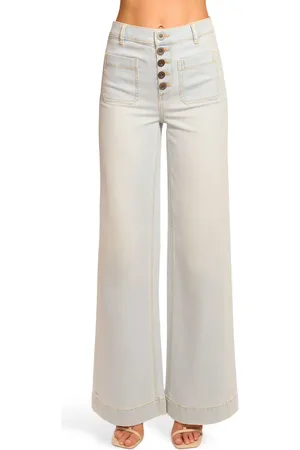 Ramy Brook Cindy Wide Leg Jeans in at Nordstrom, Size 24