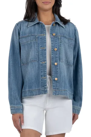 Kut From The Kloth Arya Denim Shirt Jacket in at Nordstrom, Size X-Large