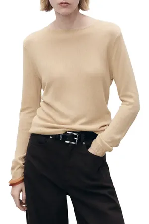 MANGO Boat Neck Sweater in at Nordstrom, Size Large