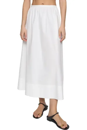 Rebecca Minkoff Meg Gathered Cotton Poplin Skirt in at Nordstrom, Size 0