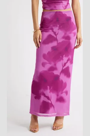 Open Edit Mesh Maxi Skirt in at Nordstrom, Size Xx-Small
