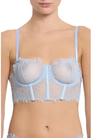 Hanky Panky Sheer Seduction Underwire Bustier in at Nordstrom, Size X-Small