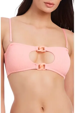 Sanctuary Stay Connected Bandeau Bikini Top in at Nordstrom, Size X-Small