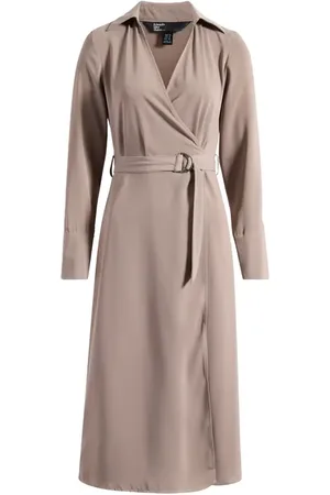 Friends Like These Long Sleeve Wrap Midi Dress in at Nordstrom, Size 6 Us