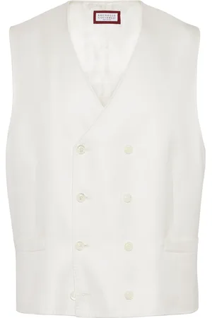 Brunello Cucinelli One-and-a-half-breasted waistcoat in at Nordstrom, Size 44 It