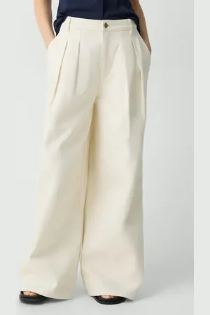 THEORY Double Pleat Wide Leg Pants in at Nordstrom, Size 26