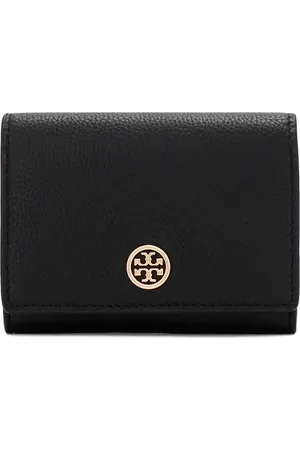 Tory Burch Robinson Small Pebbled Leather Wallet in at Nordstrom