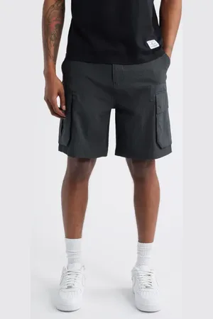 Alpha Industries Seersucker Cargo Shorts in at Nordstrom, Size Medium