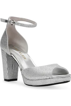 Anne Klein Vista Ankle Strap Platform Sandal in at Nordstrom, Size 11