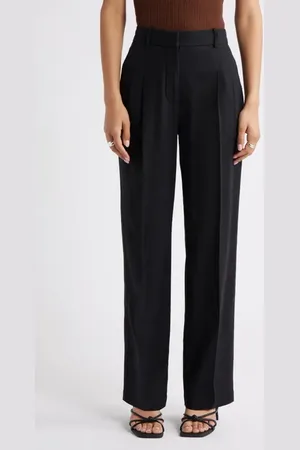 Open Edit Everyday Linen Blend Pants in at Nordstrom, Size 14