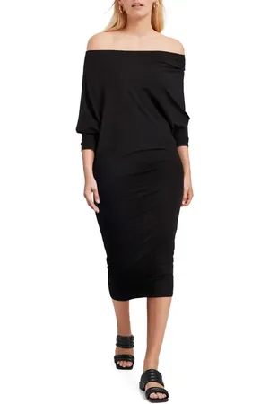 Marcella Julia Off the Shoulder Jersey Dress in at Nordstrom, Size X-Small