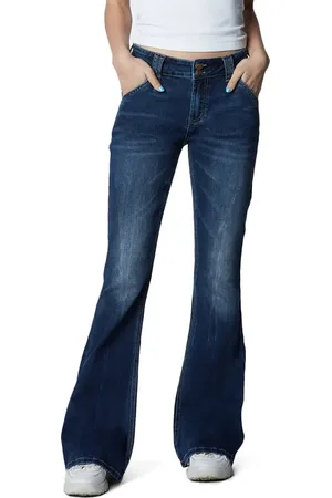 HINT OF BLU Fun Slim Fit Flare Jeans in at Nordstrom, Size 27