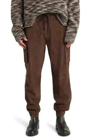 Frame Suede Cargo Joggers in at Nordstrom, Size Medium