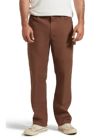 Brixton Builders Flat Front Carpenter Pants in at Nordstrom, Size 31