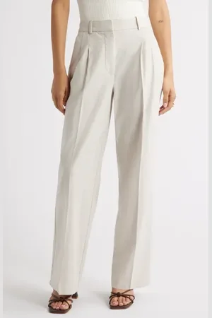 Open Edit Everyday Linen Blend Pants in at Nordstrom, Size 6