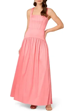 Aidan Mattox Stretch Mikado A-Line Gown in at Nordstrom, Size 14