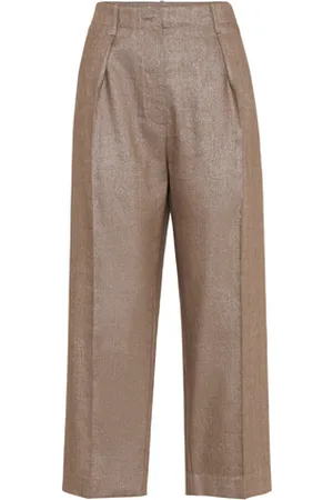 Brunello Cucinelli Pleated Chino trousers in at Nordstrom, Size 38 It