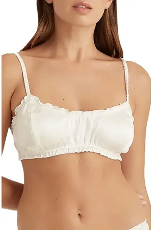 Papinelle Audrey Washable Silk Bralette in at Nordstrom, Size Small