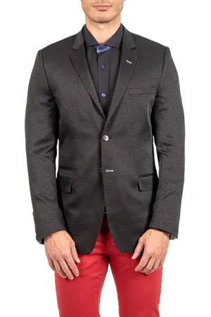 Maceoo Socrate Evo Resistance74 Jacquard Check Blazer in at Nordstrom