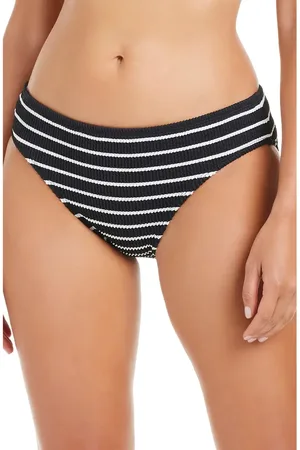 Rod Beattie Pucker Up Seersucker Hipster Bikini Bottoms in at Nordstrom, Size 4
