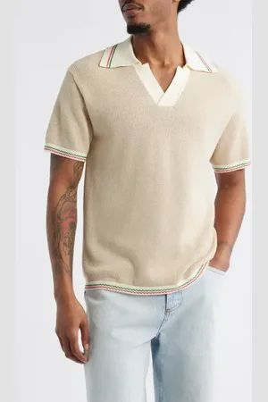 MAVRANS Ciao Open Stitch Johnny Collar Sweater in at Nordstrom, Size Large