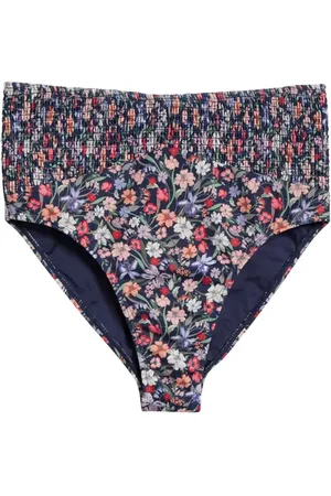 Hutch Smocked High Waist Bikini Bottoms in at Nordstrom, Size X-Small