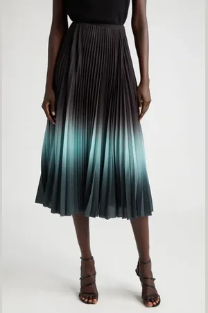 Jason Wu Dip Dye Pleated Skirt in at Nordstrom, Size 4