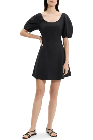 THEORY Puff Sleeve Minidress in at Nordstrom, Size 2