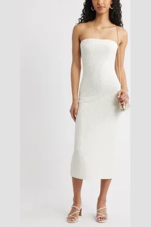 BP. Floral Lace Body-Con Midi Dress in at Nordstrom, Size Small