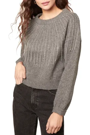Steve Madden If You Fancy Embellished Sweater in at Nordstrom, Size Small