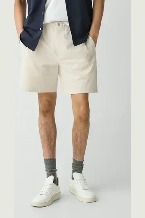 THEORY Easy Elastic Waist Stretch Twill Shorts in at Nordstrom, Size 38