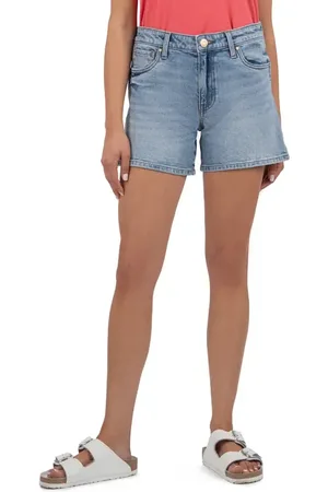 Kut From The Kloth Jane Mid Rise Denim Shorts in at Nordstrom, Size 14