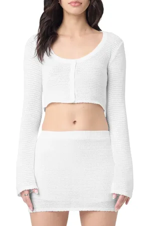 Florence By Mills Crop Cardigan in at Nordstrom, Size X-Large