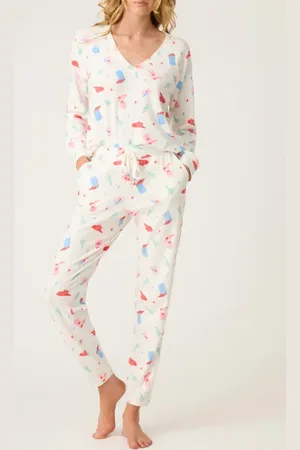 P.J.Salvage America Long Sleeve Pajamas in at Nordstrom, Size Small