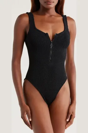 Hunza G Dallas Original Crinkle??? One-Piece Swimsuit in at Nordstrom