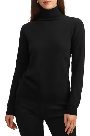 Lilysilk Pure Cashmere Turtleneck Sweater in at Nordstrom, Size Small
