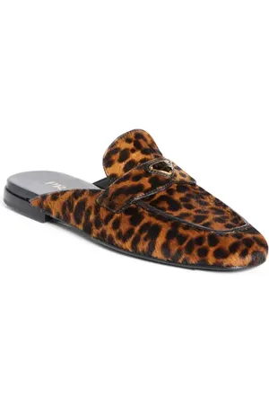 Prada Logo Genuine Calf Hair Mule in at Nordstrom, Size 5.5Us
