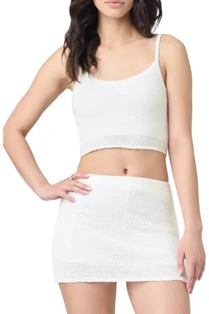 Florence By Mills Crop Cotton Camisole in at Nordstrom, Size Medium