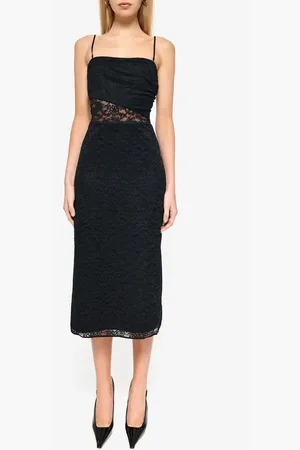 CAMI Marseille Lace Sheath Midi Dress in at Nordstrom, Size 00