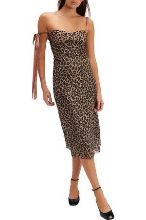 Free People Floral Layered Mesh Slipdress in at Nordstrom, Size Large
