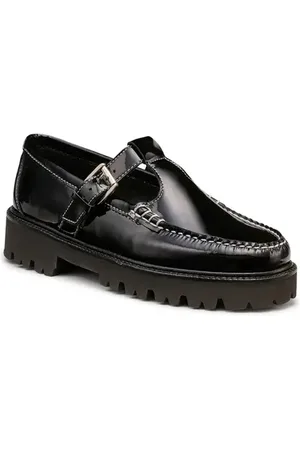 G.H. Bass Weejuns?? Mary Jane Moc Toe Lug Sole Loafer in at Nordstrom, Size 6