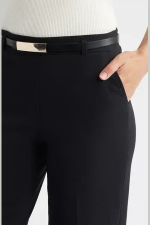 Anne Klein Belted Capri Pants in at Nordstrom, Size X-Small