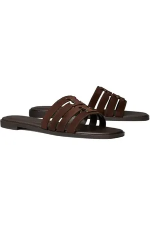 Tory Burch Ines Multistrap Sandal in Dark Cocoa /Dark Cocoa at Nordstrom, Size 5